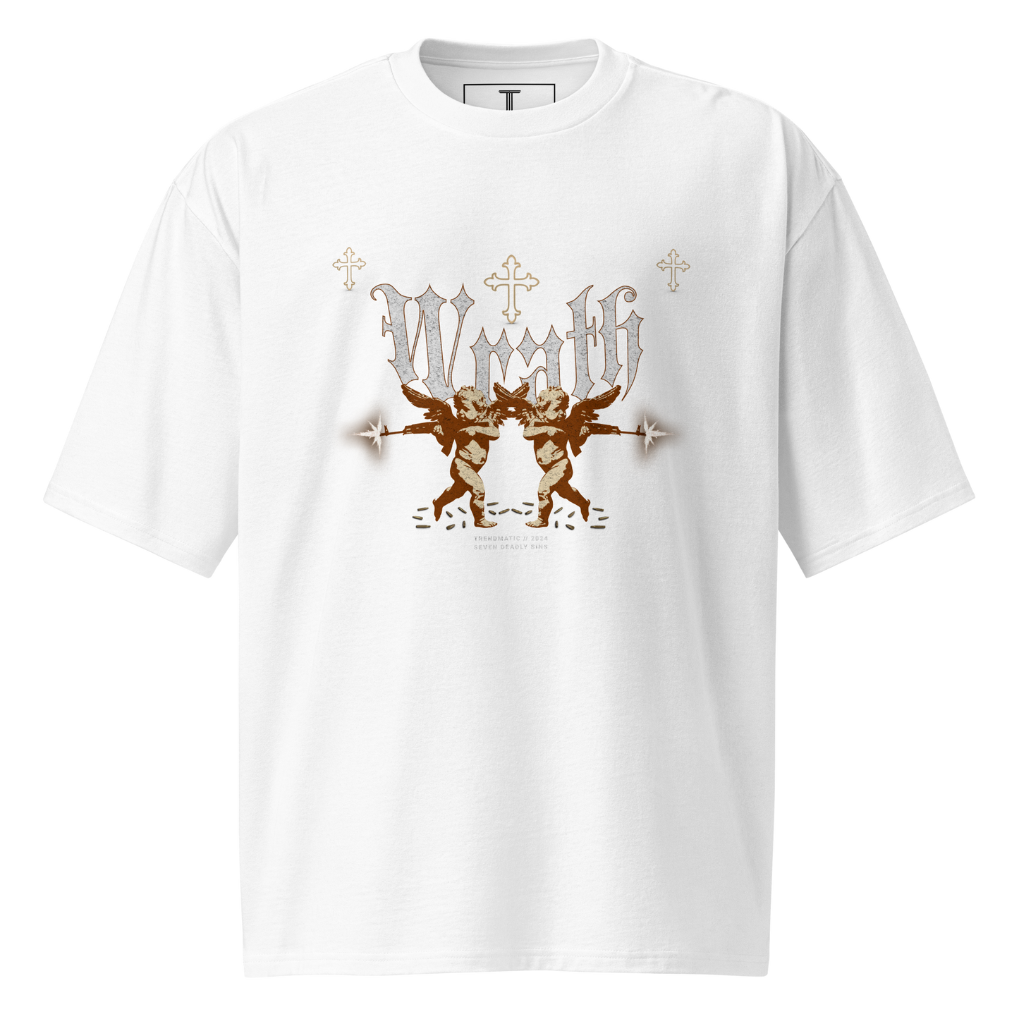 WRATH CUPID OVERSIZED HEAVYWEIGHT T-SHIRT